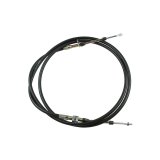B&M Super Duty Race Shifter Cables 81834 Cables, Automatic Transmission, Cables, Black Jacket, Eyelet/Post Ends, 96.00 in. Overall Length, Each thumbnail 1