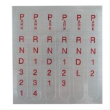 B&M Automatic Transmission Shifter Replacement Parts 80848 Indicator Window/Decal, Pro Ratchet Shifter, Each thumbnail 1
