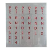B&M Automatic Transmission Shifter Replacement Parts 80848 Indicator Window/Decal, Pro Ratchet Shifter, Each thumbnail 4
