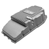 B&M Automatic Transmission Deep Pans for 2019-2024 SIERRA 1500, SILVERADO 1500 - 70399 Pan, Automatic, Cast Aluminum, Natural, 3.82 qt. Additional Fluid, GM, 8L90, 8L90E, Each thumbnail 8