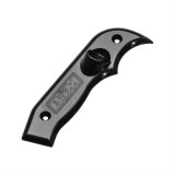 B&M Magnum Grip Shifter Side Plates 81078 Plate, Shift Knob Component, Anodized Black, 12 V Momentary Switch, Grip, Each thumbnail 2