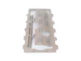 Canton Racing Windage Trays 20-939P Tray, Steel, Clear Zinc, Louvered, Rear Sump, Ford, Modular, Each thumbnail 3