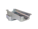 Canton Racing Road Race Series Wet Sump Oil Pans 15-764 Pans, Series, Street/Strip, Front Sump, Passenger Side Dipstick, 6-qt. Pan, 8.5 in. Deep, Steel, Clear Zinc, Ford, Big Block, Each thumbnail 4