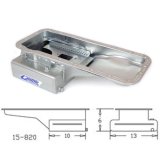 Canton Racing Road Race Series Wet Sump Oil Pans 15-820 Pan, Race, Steel, 7 qt., Front Sump, Ford, Big Block FE, Each thumbnail 5