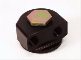 Canton Racing 90 Degree Rotating Remote Oil Filter Adapters 22-592 Adapter, Filter, Bolt-On, Aluminum, Black, 13/16-16 in. Thread, 1/2 in. NPT Inlet/Outlet, Each thumbnail 2