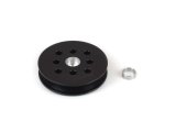 Canton Racing Water Pump Pulleys 75-280 Drive Pulley, V-Belt, Add-On, Aluminum, Black, 3.75 in. Diameter, Chevy, Ford, Small Block, Each thumbnail 1