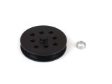 Canton Racing Water Pump Pulleys 75-280 Drive Pulley, V-Belt, Add-On, Aluminum, Black, 3.75 in. Diameter, Chevy, Ford, Small Block, Each thumbnail 4