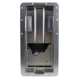 Canton Racing Road Race Series Wet Sump Oil Pans 15-738 Pan, Sump, Steel, Zinc, Front Sump, 7 Qt., Driver Side Dipstick, Ford, Modular V8, Each thumbnail 1