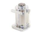 Canton Racing Coolant Recovery/Overflow Catch/Fill Tanks 80-201R Overflow Tank, 2.5 qt., Round, Aluminum, Natural, 1/4 in. NPT Inlet, Universal, Kit thumbnail 4