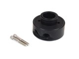 Canton Racing Oil Cooler Sandwich Adapters 22-541 Adapter, Filter, Bolt-On, Aluminum, Black, 13/16-16 in. Filter Thread, 1/2 in. NPT Inlet/Outlet, Each thumbnail 1
