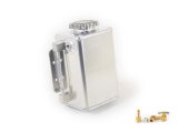 Canton Racing Coolant Recovery/Overflow Catch/Fill Tanks 80-201 Overflow Tank, 2 qt., Rectangular, 8.0 in. Tall, 5.0 in. Wide, 4.0 in. Deep, Aluminum, 1/4 in. NPT Inlet, Kit thumbnail 2
