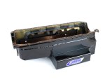 Canton Racing Marine Wet Sump Oil Pans 18-364 Pan, Marine, Steel, Black Powdercoated, 9 qt., Rear Sump, Chevy, Big Block, Each thumbnail 2