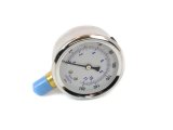 Canton Racing Accusump Gauges 24-500 Gauge, Analog, Oil Pressure, 0-160 psi, Liquid Filled, White Face, Each thumbnail 2