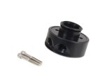 Canton Racing Oil Input Sandwich Adapters 22-550 Adapter, Filter, Bolt-On, Aluminum, Black, 13/16-16 in. Filter Thread, 1/2 in. NPT Inlet/Outlet, Each thumbnail 1
