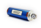 Canton Racing Accusump Oil Accumulators 24-026 Engine Accumulator, 2 Quarts, 12.00 in. x 4.25 in., Aluminum, Blue Anodized, Each thumbnail 1
