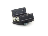 Canton Racing Remote Oil Filter Mounts 22-623 Mount, Remote, Single Bracket Style, Billet Aluminum, Black Anodized, 1/2 in. NPT Female Threads thumbnail 1