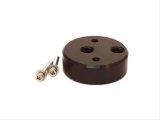 Canton Racing Remote Oil Filter Adapters 22-584 Adapter, Filter, Bolt-On, Aluminum, Black, 1/2 in. NPT Inlet/Outlet, Each thumbnail 3