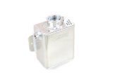 Canton Racing Coolant Expansion Fill Tanks 80-200 Overflow Tank, 1.25 qt., Rectangular, Aluminum, Natural, 3/8 in. NPT Inlet, Universal, Kit thumbnail 1