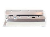 Canton Racing Fabricated Aluminum Valve Covers 65-206 Covers, Tall, Aluminum, Natural, LT-1, Centerbolt, Chevy, Small Block, Pair thumbnail 3
