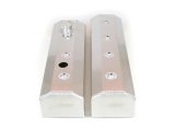 Canton Racing Fabricated Aluminum Valve Covers 65-206 Covers, Tall, Aluminum, Natural, LT-1, Centerbolt, Chevy, Small Block, Pair thumbnail 4
