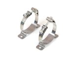 Canton Racing Accusump Mounting Clamps 24-240 Oil Accumulator Brackets, Stainless Steel, Natural, Kit thumbnail 2