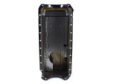 Canton Racing Marine Wet Sump Oil Pans 18-300 Pan, Marine, Steel, Black Powdercoated, 8 qt., Full Sump, Chevy, Big Block, Each thumbnail 3