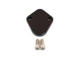 Canton Racing Billet Aluminum Mechanical Fuel Pump Block-Off Plates 21-960 Plate, Aluminum, Black, Pontiac, V8, Each thumbnail 1