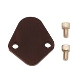 Canton Racing Billet Aluminum Mechanical Fuel Pump Block-Off Plates 21-960 Plate, Aluminum, Black, Pontiac, V8, Each thumbnail 2