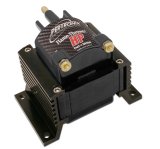 PerTronix Flame-Thrower Ignition Coils 60100 Coil, Flame-Thrower, Remote Mount, Male/HEI, Epoxy, Black, Square, 50,000 V, Each thumbnail 1