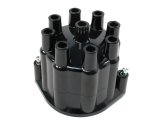 PerTronix Distributor Caps D650700 Cap, Socket-Style, Black, Clamp-Down, Flame-Thrower Billet Distributor, V8, Each thumbnail 1