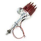 PerTronix Flame-Thrower Plug and Play Billet Distributors with Ignitor II® Module D130711 Distributor, Play, Hall Effect, Mechanical, Vacuum Advance, Red Cap, Ford, 289-302, Each thumbnail 2