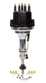 PerTronix Flame-Thrower Magnetic Trigger Billet Distributors D332710 Distributor, Flame-Thrower, Billet, Trigger, Ford 351C-460 Black Male Cap thumbnail 2