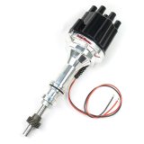PerTronix Flame-Thrower Plug and Play Billet Distributors with Ignitor II® Module D130800 Distributor, Play, Hall Effect, Mechanical Advance, Black Cap, Ford, 289-302, Each thumbnail 1