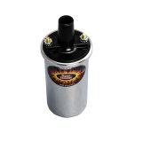PerTronix Flame-Thrower Ignition Coils 40001 Coil, Flame-Thrower, Canister, Round, Oil Filled, Chrome, 40,000 V, Each thumbnail 3