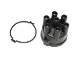 PerTronix Industrial Distributor Caps 022-1602 Cap, Female/Socket, Clamp Down, Brass Terminals, Black, Each thumbnail 1