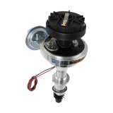 PerTronix Flame-Thrower Plug and Play Billet Distributors with Ignitor II® Module D120700 Distributor, Play, Hall Effect Pickup, Vacuum Advance, Black Cap, Pontiac V8, Each thumbnail 2