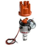 PerTronix Flame-Thrower Type 1 Engine Distributors D186504 Distributor, Flame-Thrower, Vacuum/Mechanical Advance, 12 V, Negative, Volkswagen, 1, Carbureted, Each thumbnail 2