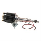 PerTronix Flame-Thrower Plug and Play Billet Distributors with Ignitor III® Module D7131700 Distributor, Play, Hall Effect Pickup, Vacuum Advance, Black Cap, Ford, 351W, Each thumbnail 2