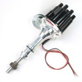 PerTronix Flame-Thrower Plug and Play Billet Distributors with Ignitor III® Module D7131700 Distributor, Play, Hall Effect Pickup, Vacuum Advance, Black Cap, Ford, 351W, Each thumbnail 3