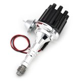PerTronix Flame-Thrower Plug and Play Billet Distributors with Ignitor III® Module D7151700 Dist I3 Buick V8 215-350 Vac Blk Cap thumbnail 1