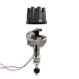 PerTronix Flame-Thrower Stock Look Cast Distributors D134620 Distributor, Flame-Thrower, Ignitor I, Vacuum Advance, Black Cap, Ford, 351C, 351M, 400, 429, 460 thumbnail 4