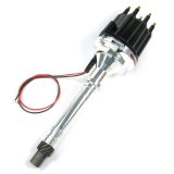 PerTronix Flame-Thrower Plug and Play Billet Distributors with Ignitor II® Module D100810 Distributor, Play, Hall Effect, Mechanical Advance, Black Cap, Chevy, Big/Small Block, Each thumbnail 1