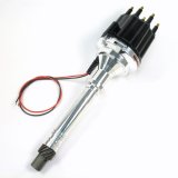 PerTronix Flame-Thrower Plug and Play Billet Distributors with Ignitor II® Module D100810 Distributor, Play, Hall Effect, Mechanical Advance, Black Cap, Chevy, Big/Small Block, Each thumbnail 2