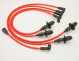 PerTronix Flame-Thrower Spark Plug Wire Sets 804404 Wires, 8MM VW Male Cap red thumbnail 3