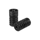 SuperSprings SumoSprings Suspension Helper Springs SFR-104-47 Spring, SumoSpring, Black, Universal, Pair thumbnail 1