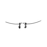 SuperSprings Suspension Helper Springs SSA53 Leaf Spring, SuperSprings, Chevy, International, Black Powdercoated, Pair thumbnail 8