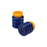 SuperSprings SumoSprings Suspension Helper Springs SSR-204-40 Spring, SumoSpring, Solo, Blue, Chevy, GMC, Rear, Kit thumbnail 1