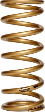 Landrum Conventional Rear Coil Springs J400 Spring, Rear, 5.0 in. Diameter, 13.0 in. Height, 400 lbs./in., Gold, Each thumbnail 2