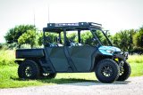 DragonFire Racing Pursuit Doors 523000 UTV Door Kits, CAN-AM DEFENDER MAX DOOR KIT, O.E.M. matching design, steel frame construction and industry leading latch system with two handle points thumbnail 4
