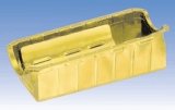 Milodon Drag Race Oil Pans 31190 Pan, Steel, Gold Iridite, 8 qt., Chevy, Big Block, Mark IV, Fits Tube Chassis, Each thumbnail 2